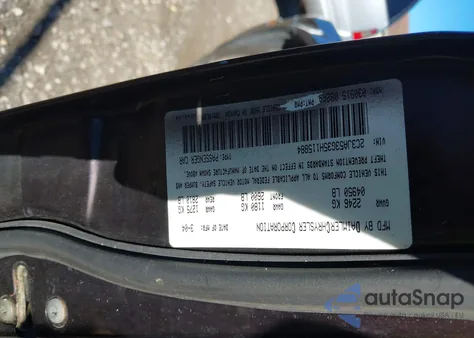 2005 Chrysler 300 Touring z USA, uszkodzony, nr VIN 2C3JA53G35H115884